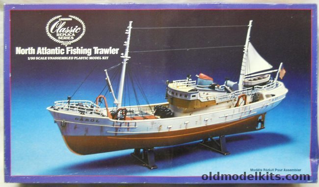 Lindberg 1/96 North Atlantic Fishing Trawler - (Ex-Pyro and Life-Like), 77222 plastic model kit